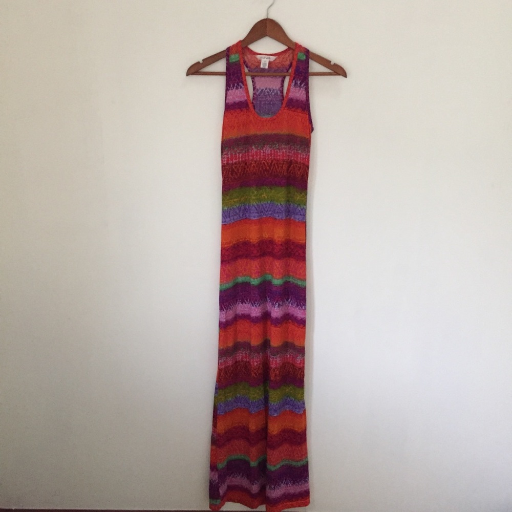 Derek Heart Colorful Maxi Dress